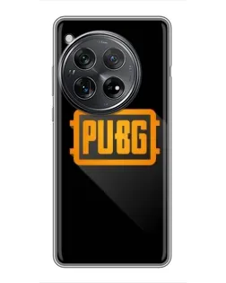 Чехол для Xiaomi Redmi K80 с картинкой «PUBG — рамка лого»