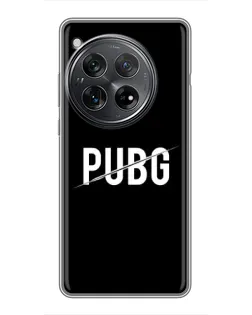 Чехол для Xiaomi Redmi K80 с картинкой «PUBG — белый логотип»