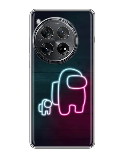 Чехол для Xiaomi Redmi K80 с картинкой «Among Us неон-арт» Чехол для Xiaomi Redmi K80 с картинкой «Among Us неон-арт»
