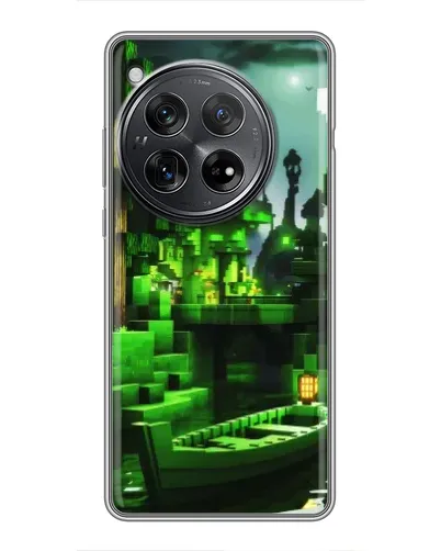 Чехол для Xiaomi Redmi K80 с картинкой «Minecraft лесной пейзаж» Чехол для Xiaomi Redmi K80 с картинкой «Minecraft лесной пейзаж»