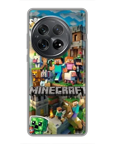 Чехол для Xiaomi Redmi K80 с картинкой «Замок Minecraft» Чехол для Xiaomi Redmi K80 с картинкой «Замок Minecraft»