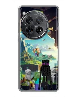 Чехол для Xiaomi Redmi K80 с картинкой «Эндермен в лесу»