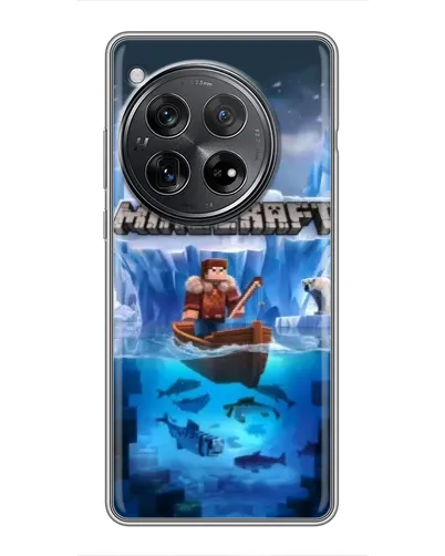 Чехол для Xiaomi Redmi K80 с картинкой «Minecraft ледяной мир» Чехол для Xiaomi Redmi K80 с картинкой «Minecraft ледяной мир»