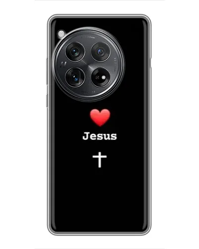 Чехол для Xiaomi Redmi K80 с картинкой «Сердце - Jesus» Чехол для Xiaomi Redmi K80 с картинкой «Сердце - Jesus»