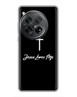 Чехол для Xiaomi Redmi K80 с картинкой «Иисус любит тебя»
