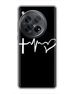 Чехол для Xiaomi Redmi K80 с картинкой «Пульс веры» Чехол для Xiaomi Redmi K80 с картинкой «Пульс веры»