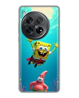 Чехол для Xiaomi Redmi K80 с картинкой «Спанч Боб под водой» Чехол для Xiaomi Redmi K80 с картинкой «Спанч Боб под водой»