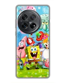 Чехол для Xiaomi Redmi K80 с картинкой «Губка Боб и друзья» Чехол для Xiaomi Redmi K80 с картинкой «Губка Боб и друзья»