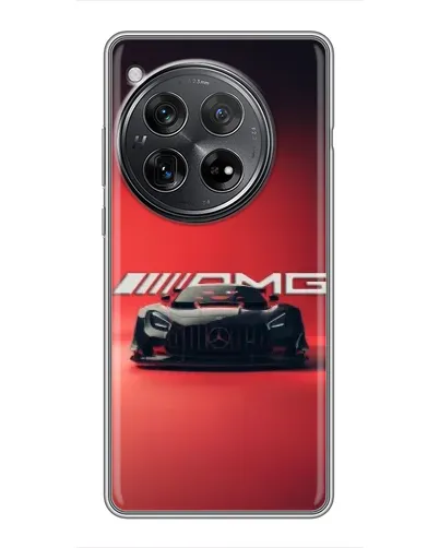 Чехол для Xiaomi Redmi K80 с картинкой «Mercedes AMG — красная линия»