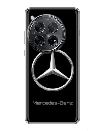 Чехол для Xiaomi Redmi K80 с картинкой «Mercedes Silver Logo»