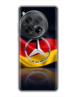 Чехол для Xiaomi Redmi K80 с картинкой «Mercedes — флаг Германии»