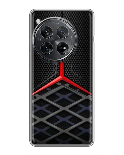 Чехол для Xiaomi Redmi K80 с картинкой «Mercedes Carbon Grid»
