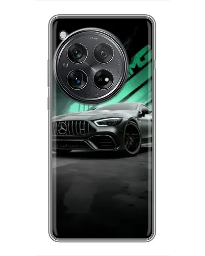 Чехол для Xiaomi Redmi K80 с картинкой «Темный Mercedes AMG»