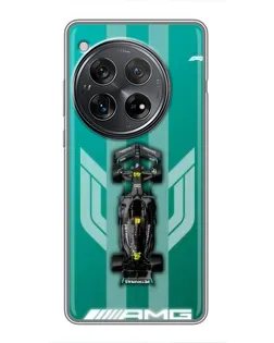 Чехол для Xiaomi Redmi K80 с картинкой «Mercedes AMG Petronas»
