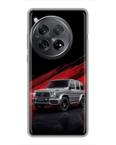 Чехол для Xiaomi Redmi K80 с картинкой «Mercedes G-Class красный»