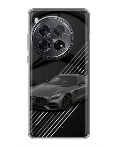 Чехол для Xiaomi Redmi K80 с картинкой «Mercedes AMG — графика»