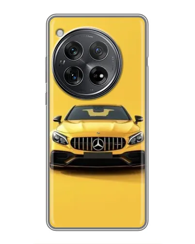 Чехол для Xiaomi Redmi K80 с картинкой «Желтый Mercedes GT»