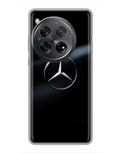 Чехол для Xiaomi Redmi K80 с картинкой «Mercedes на металле»