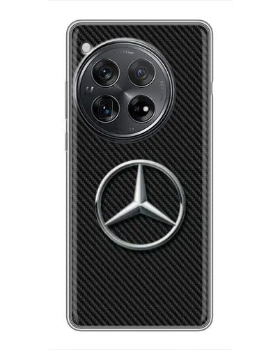 Чехол для Xiaomi Redmi K80 с картинкой «Карбоновый Mercedes стиль» Чехол для Xiaomi Redmi K80 с картинкой «Карбоновый Mercedes стиль»
