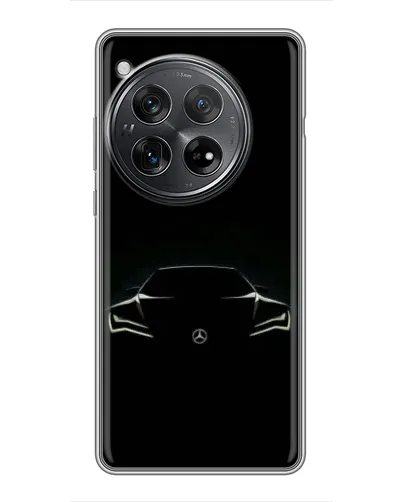 Чехол для Xiaomi Redmi K80 с картинкой «Mercedes — силуэт авто» Чехол для Xiaomi Redmi K80 с картинкой «Mercedes — силуэт авто»