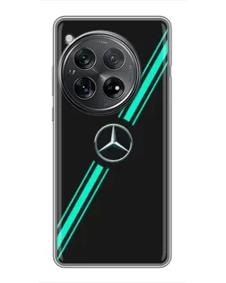 Чехол для Xiaomi Redmi K80 с картинкой «Спортивные линии Mercedes»