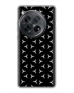 Чехол для Xiaomi Redmi K80 с картинкой «Mercedes паттерн звезд»