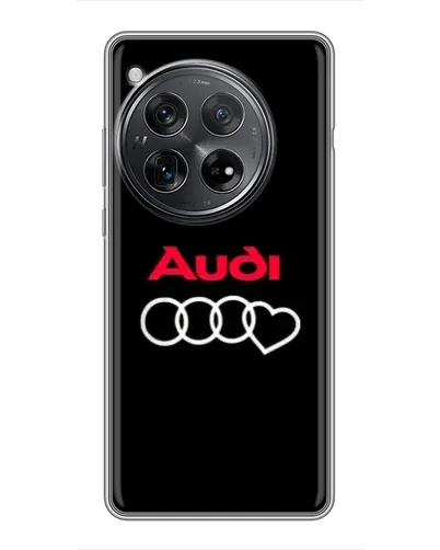Чехол для Xiaomi Redmi K80 с картинкой «Логотип Audi Heart» Чехол для Xiaomi Redmi K80 с картинкой «Логотип Audi Heart»