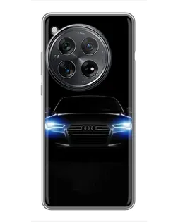 Чехол для Xiaomi Redmi K80 с картинкой «Audi в неоне»