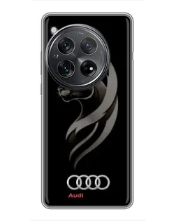 Чехол для Xiaomi Redmi K80 с картинкой «Графика — пантера и Audi»