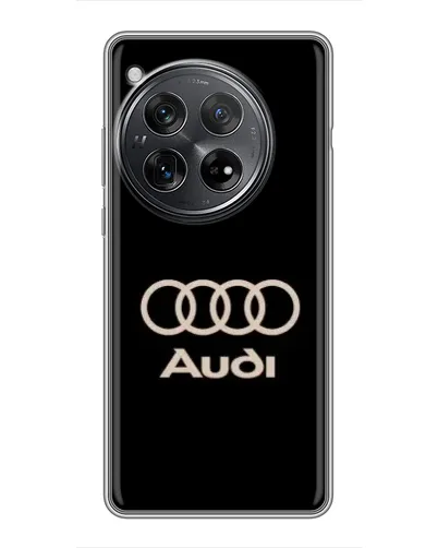 Чехол для Xiaomi Redmi K80 с картинкой «Audi — золотой логотип» Чехол для Xiaomi Redmi K80 с картинкой «Audi — золотой логотип»