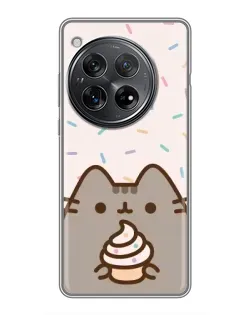 Чехол для Xiaomi Redmi K80 с картинкой «Пушин с кексом»