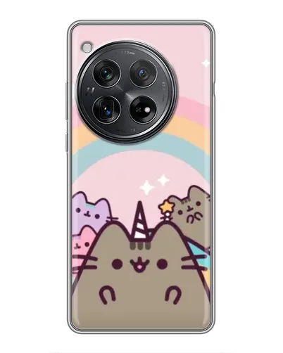Чехол для Xiaomi Redmi K80 с картинкой «Единорог Pusheen» Чехол для Xiaomi Redmi K80 с картинкой «Единорог Pusheen»