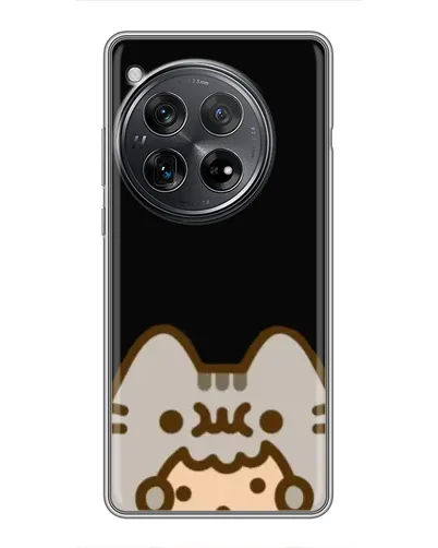 Чехол для Xiaomi Redmi K80 с картинкой «Пушин на черном» Чехол для Xiaomi Redmi K80 с картинкой «Пушин на черном»