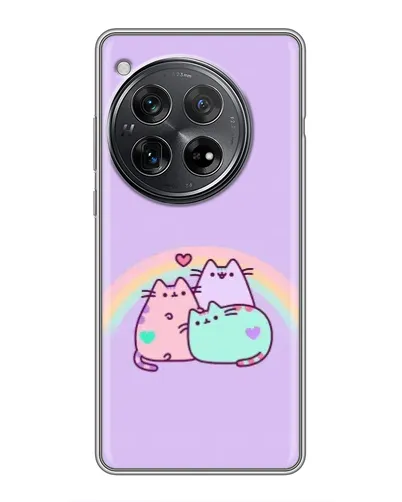 Чехол для Xiaomi Redmi K80 с картинкой «Радужные Пушины» Чехол для Xiaomi Redmi K80 с картинкой «Радужные Пушины»