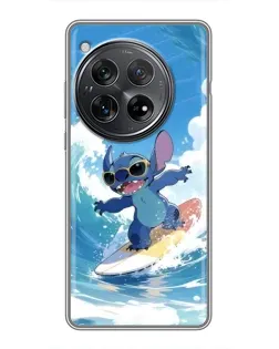 Чехол для Xiaomi Redmi K80 с картинкой «Стич на волне»