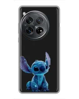 Чехол для Xiaomi Redmi K80 с картинкой «Стич на черном»