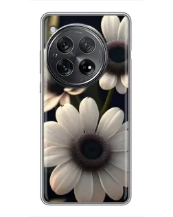 Чехол для Xiaomi Redmi K80 с картинкой «Белые маргаритки макро»