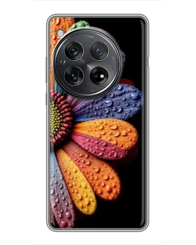 Чехол для Xiaomi Redmi K80 с картинкой «Радужный цветок»