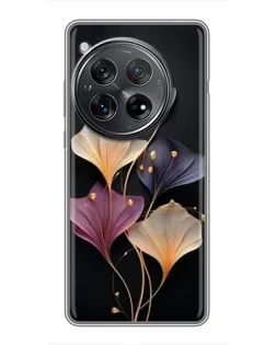 Чехол для Xiaomi Redmi K80 с картинкой «Лиловые цветы грации»