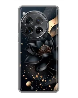 Чехол для Xiaomi Redmi K80 с картинкой «Черный лотос»