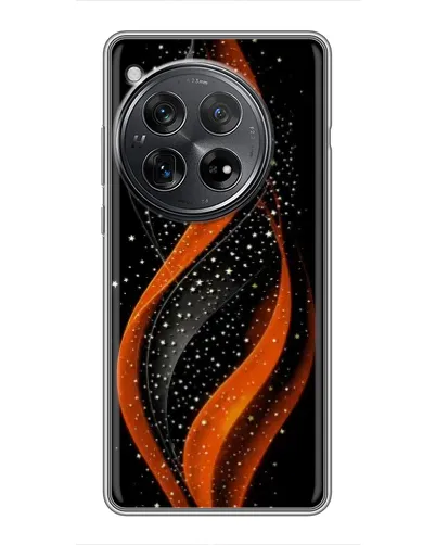 Чехол для Xiaomi Redmi K80 с картинкой «Огненная звездная волна»