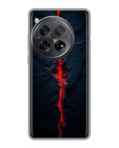 Чехол для Xiaomi Redmi K80 с картинкой «Kрасная лавовая трещина»