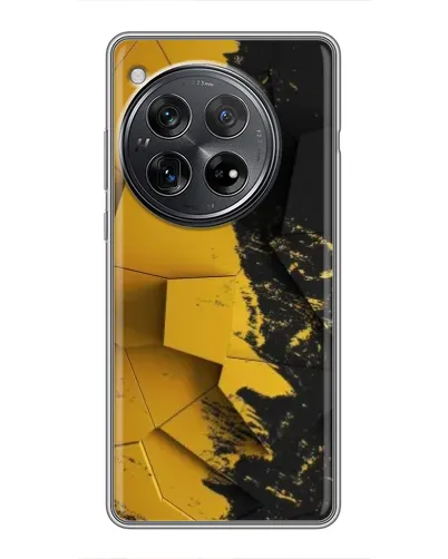 Чехол для Xiaomi Redmi K80 с картинкой «Золотые осколки геометрии»