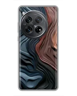 Чехол для Xiaomi Redmi K80 с картинкой «Цветные волны каньона»
