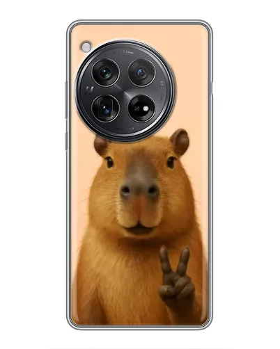 Чехол для Xiaomi Redmi K80 с картинкой «Капибара виктория» Чехол для Xiaomi Redmi K80 с картинкой «Капибара виктория»