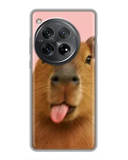 Чохол для Xiaomi Redmi K80 з картинкою «Капібара з язиком»
