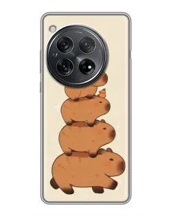 Чохол для Xiaomi Redmi K80 з картинкою «Вежа з капібар»