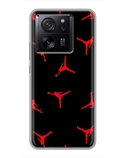 Чохол для Xiaomi Redmi K90 з картинкою «Jordan Red Pattern»