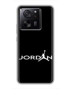 Чохол для Xiaomi Redmi K90 з картинкою «Jordan White Logo»