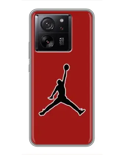 Чохол для Xiaomi Redmi K90 з картинкою «Jordan Red Back»